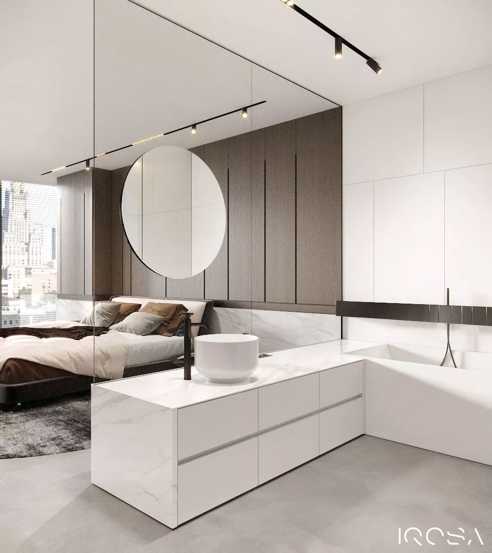 乌克兰 IQOSA 工作室打造野性公寓,粗犷与精致的完美融合-100