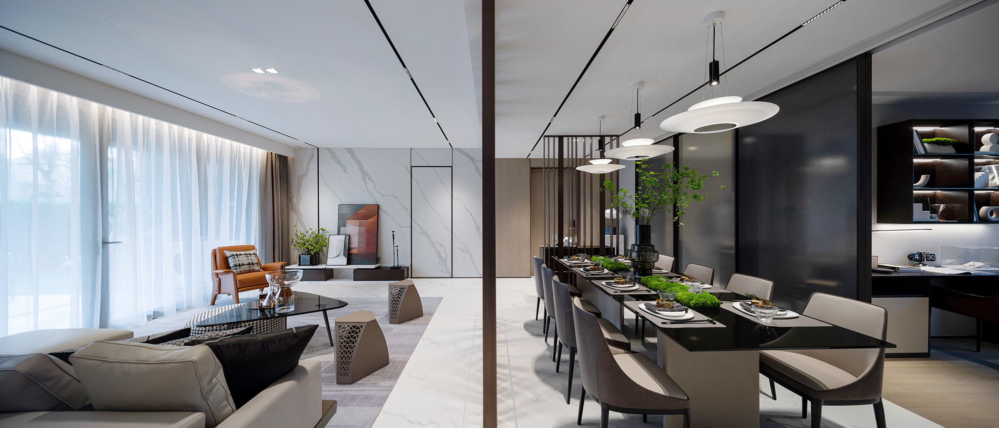 Greentown · Magnificent Residence Show Flat | QIRAN DESIGN GROUP-33