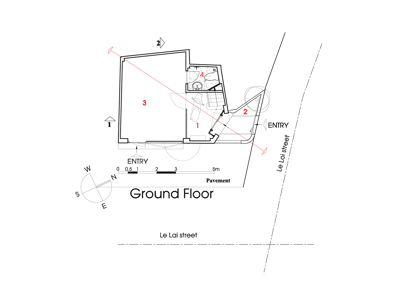 越南纸房子 | 城市拥挤空间的创意逃离-51