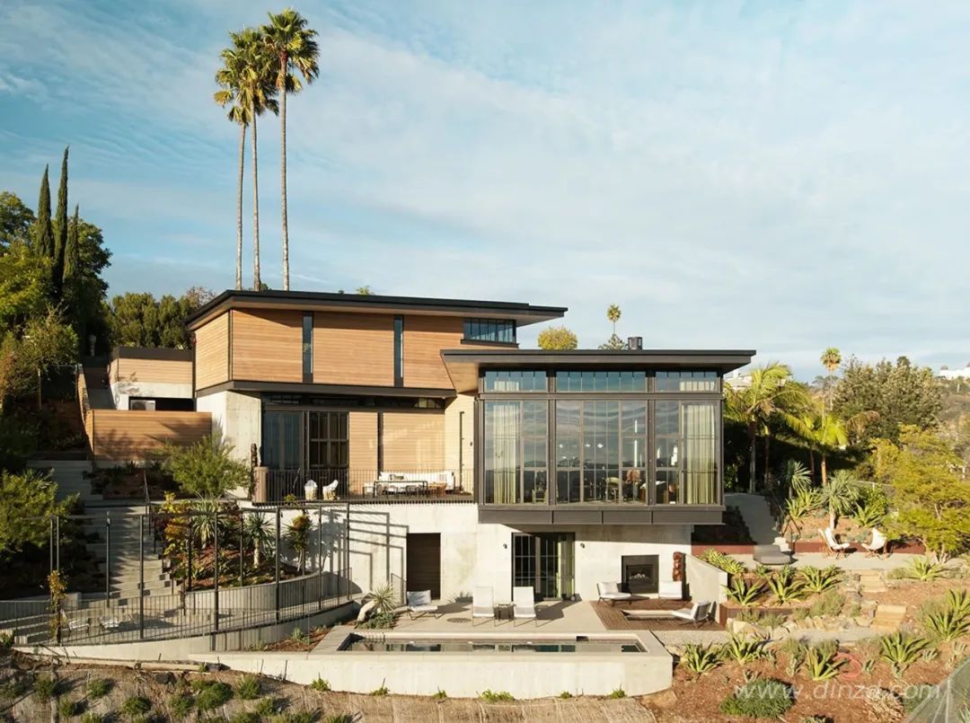 洛杉矶山巅的中世纪城堡与现代生活交融-43