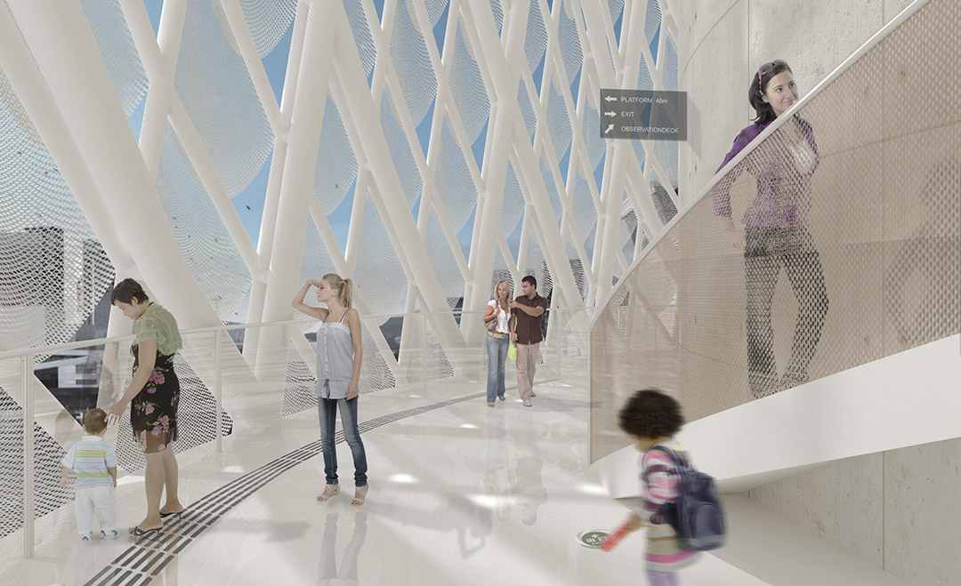 珠海斗门景观塔——跃鱼之姿,仿生设计-15