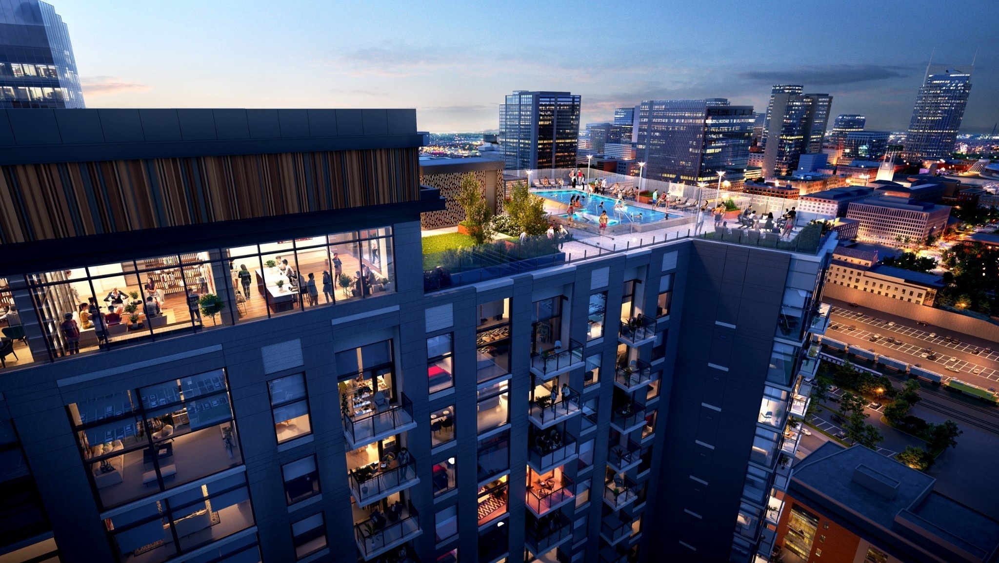 3D 游泳池渲染服务丨The 2D3D Floor Plan Company-24