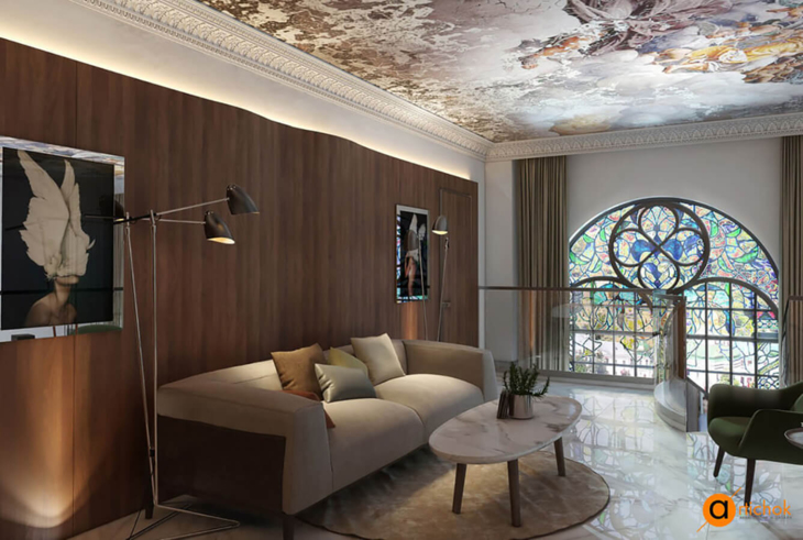 Очарование прошлого и чувство настоящего. Фреска - Art-i-chok-21