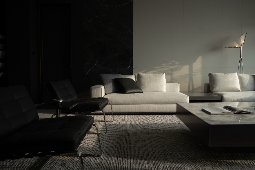 湖景大平层丨中国绍兴丨钱瀚设计团队,常青陈设-30