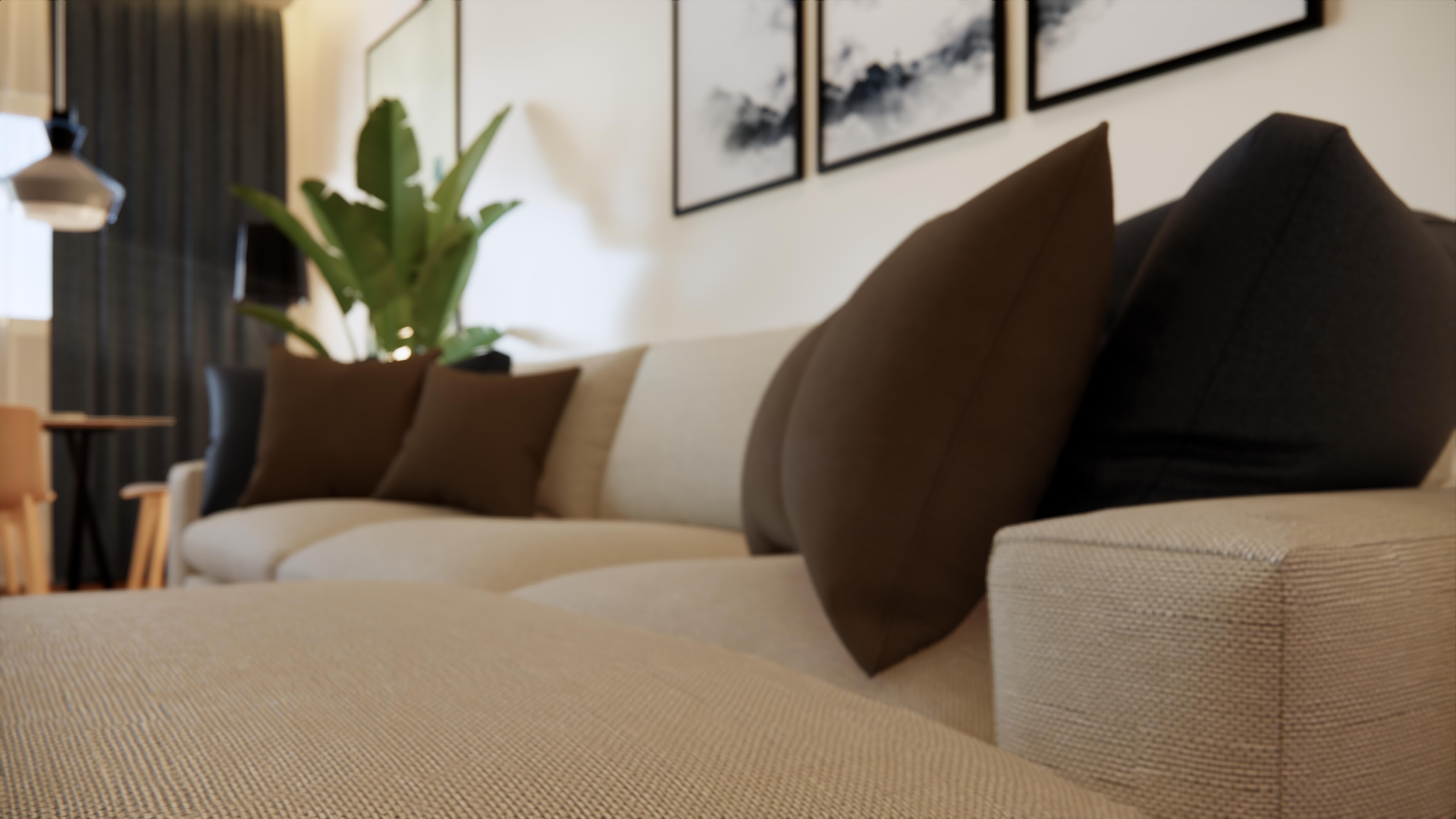 一个现代的家（起居区）丨埃及丨Omar Eissa Designs-6