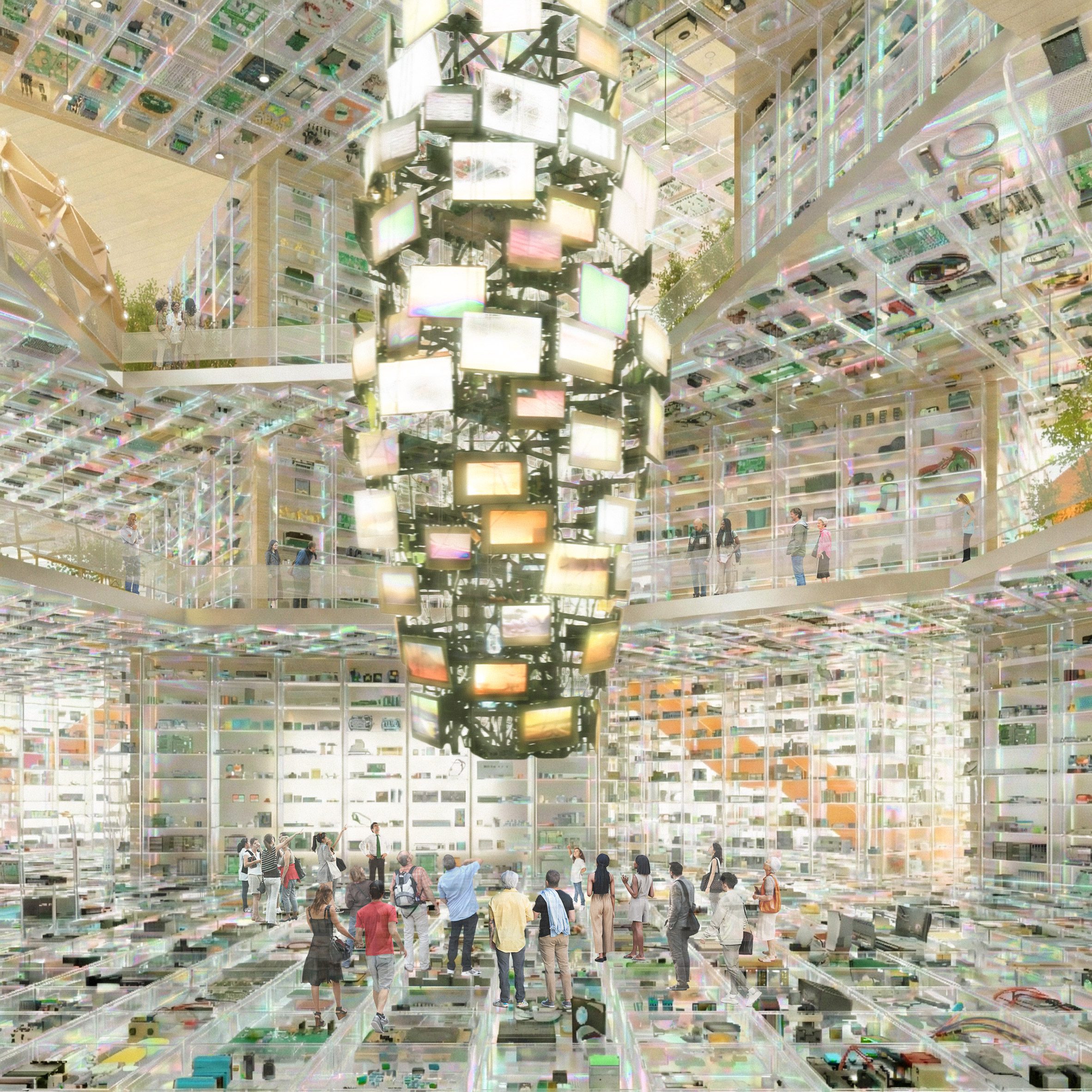 “新世界奇观”地标建筑丨荷兰鹿特丹丨Heatherwick Studio,MVRDV,Mecanoo等-40