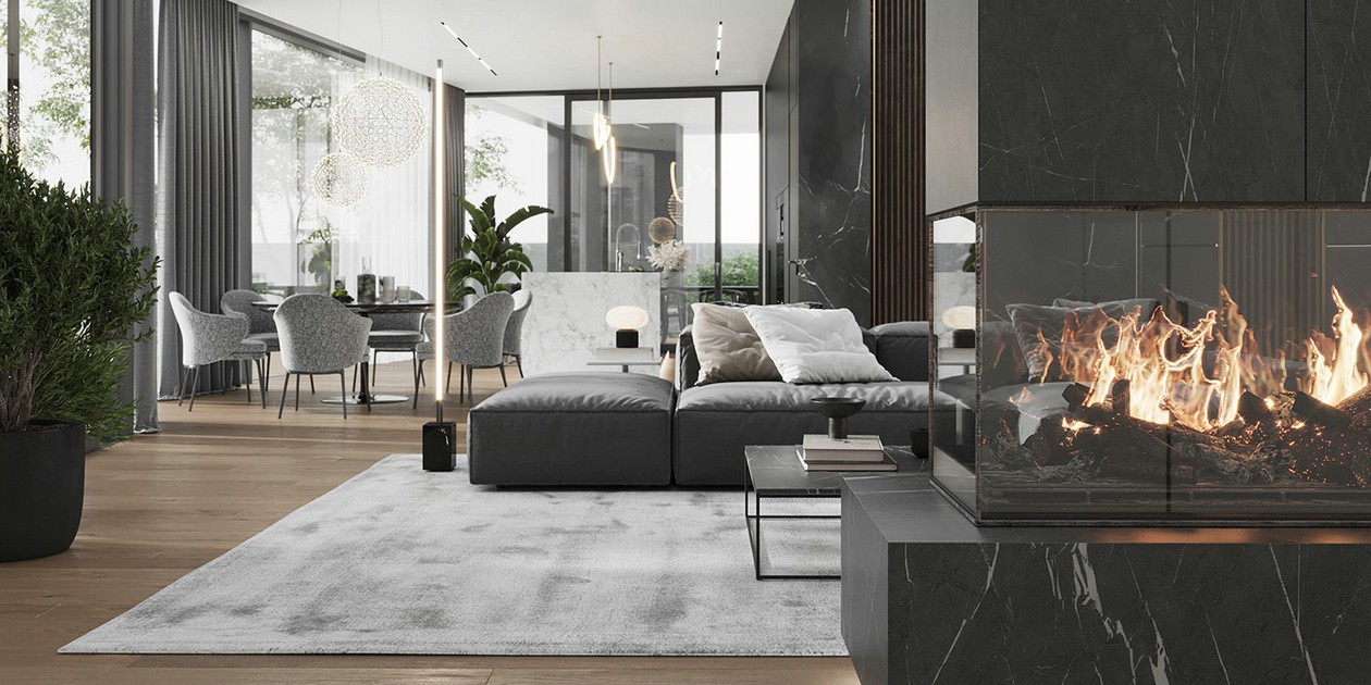 高级灰色系空间设计 辗转流年的写意之美-4