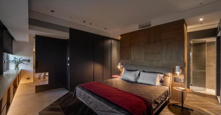 台北 Double Core 别墅,家庭核心与景观轴心-31