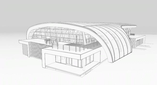 Линия ребра（未明确标准中文译名）·莫斯科州私人健身房丨俄罗斯莫斯科丨ATRIUM建筑工作室-66