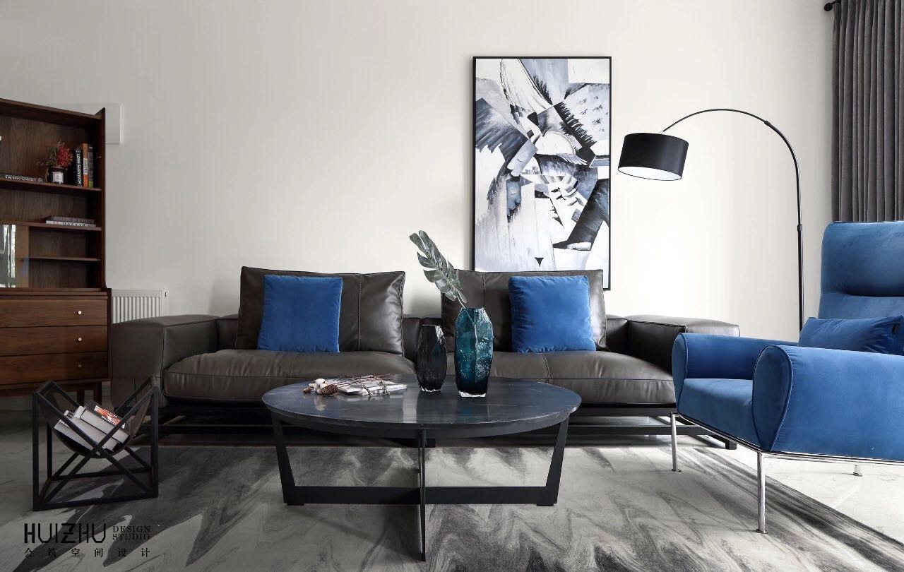 简逸安然现代二人居  会筑空间设计-3