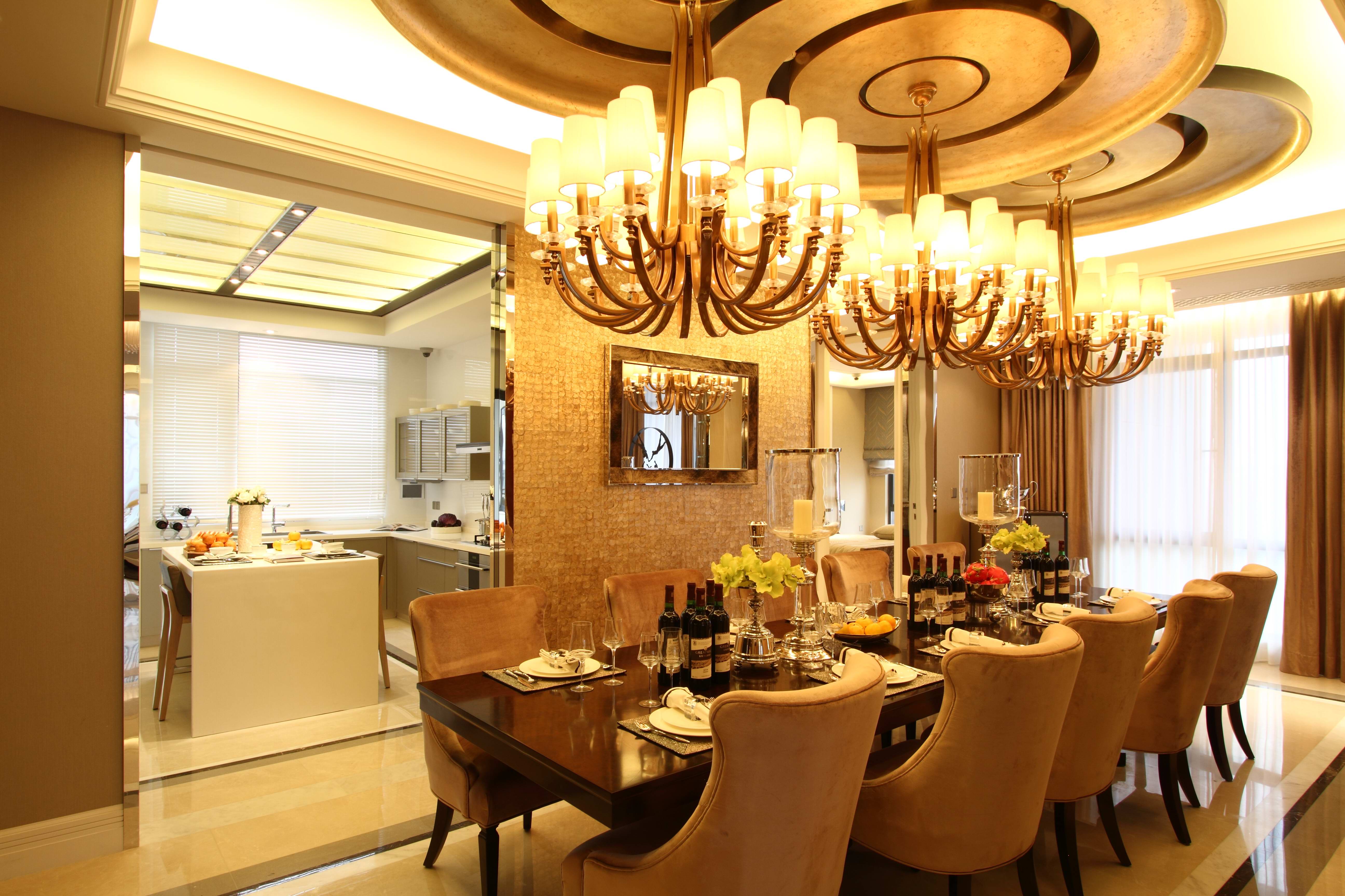 成都欧式新古典风格样板房 高清大图 实景摄-22