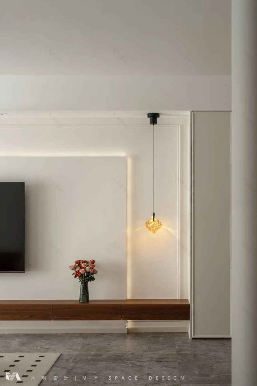 武汉木羽设计|135㎡万科公园,浪漫又复古的中古风,邂逅慢生活里的松弛感-24