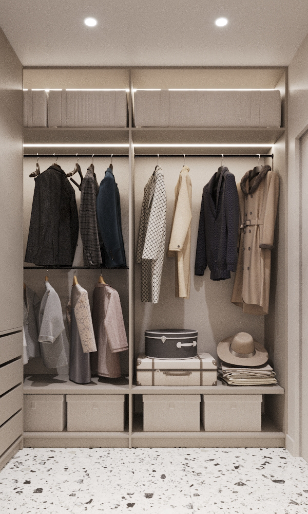 萨马拉市中心120平三口之家公寓设计丨俄罗斯萨马拉丨维多利亚·叶罗希娜-38