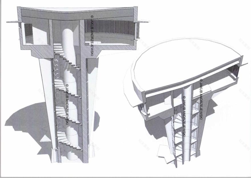 华沙东站信号楼丨波兰华沙丨工程师齐格蒙特·肯斯卡-17
