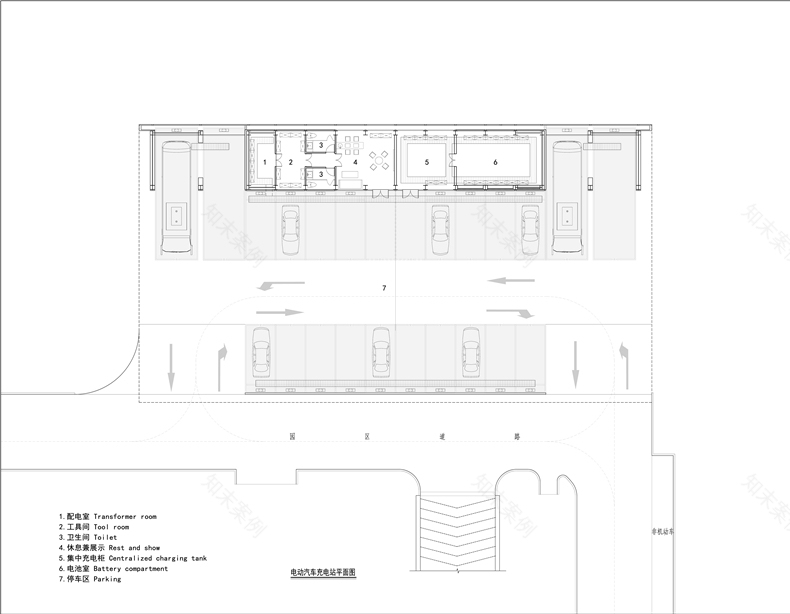 杭州英飞特电动汽车充电站丨中国杭州丨GLA六和设计-30