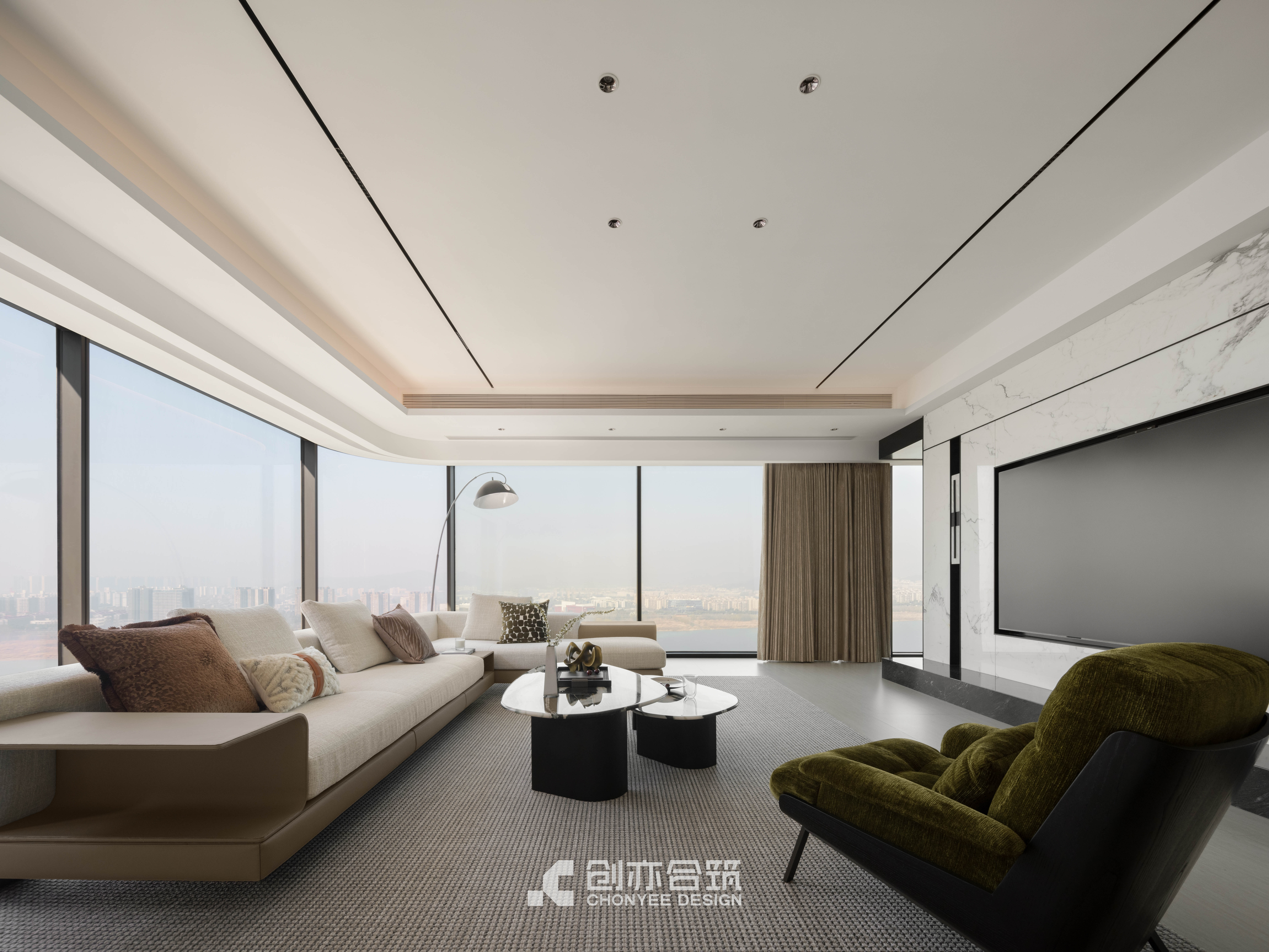 实景·凤起麓鸣 313平丨创亦合筑CHONYEE DESIGN-0