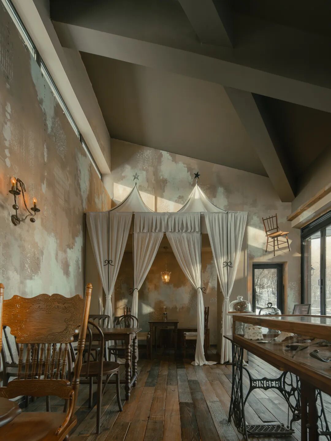 黑松果coffee& pizza丨中国长春丨杨光空间设计工作室-18