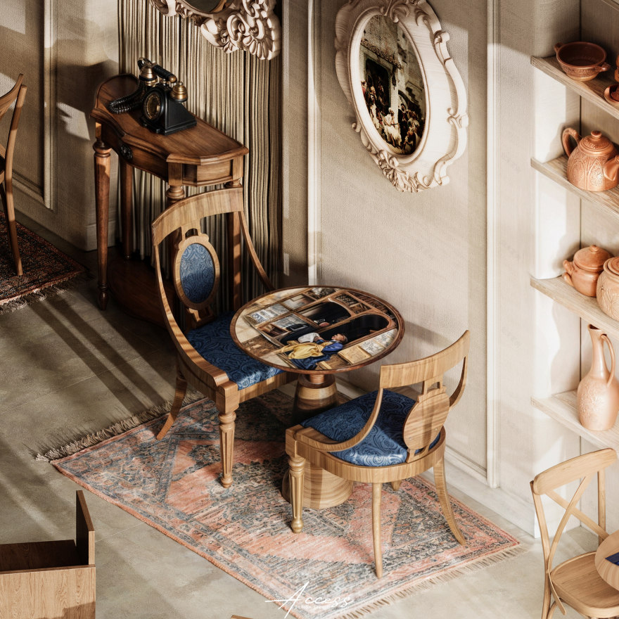 古董咖啡馆(埃赫特拉夫咖啡馆)丨沙特阿拉伯丨Access Design(推测)-3