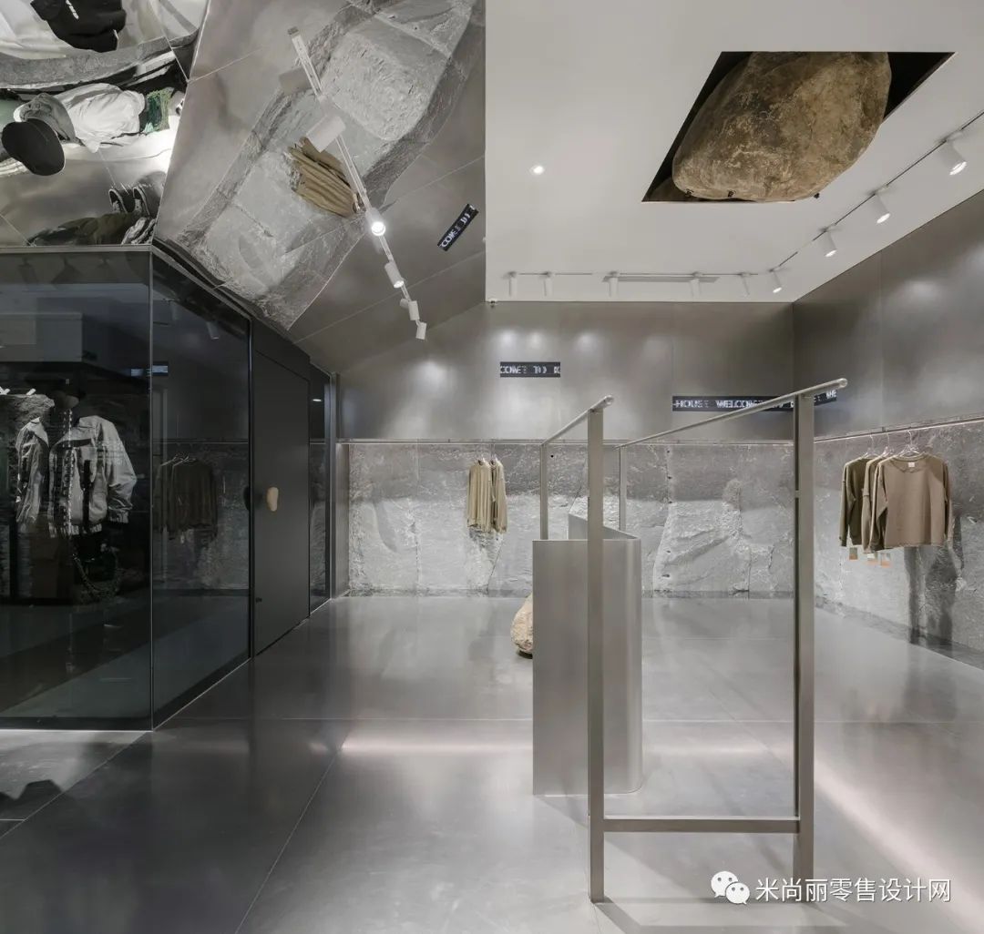 创意男装买手店丨中国杭州丨观堂室内设计-43