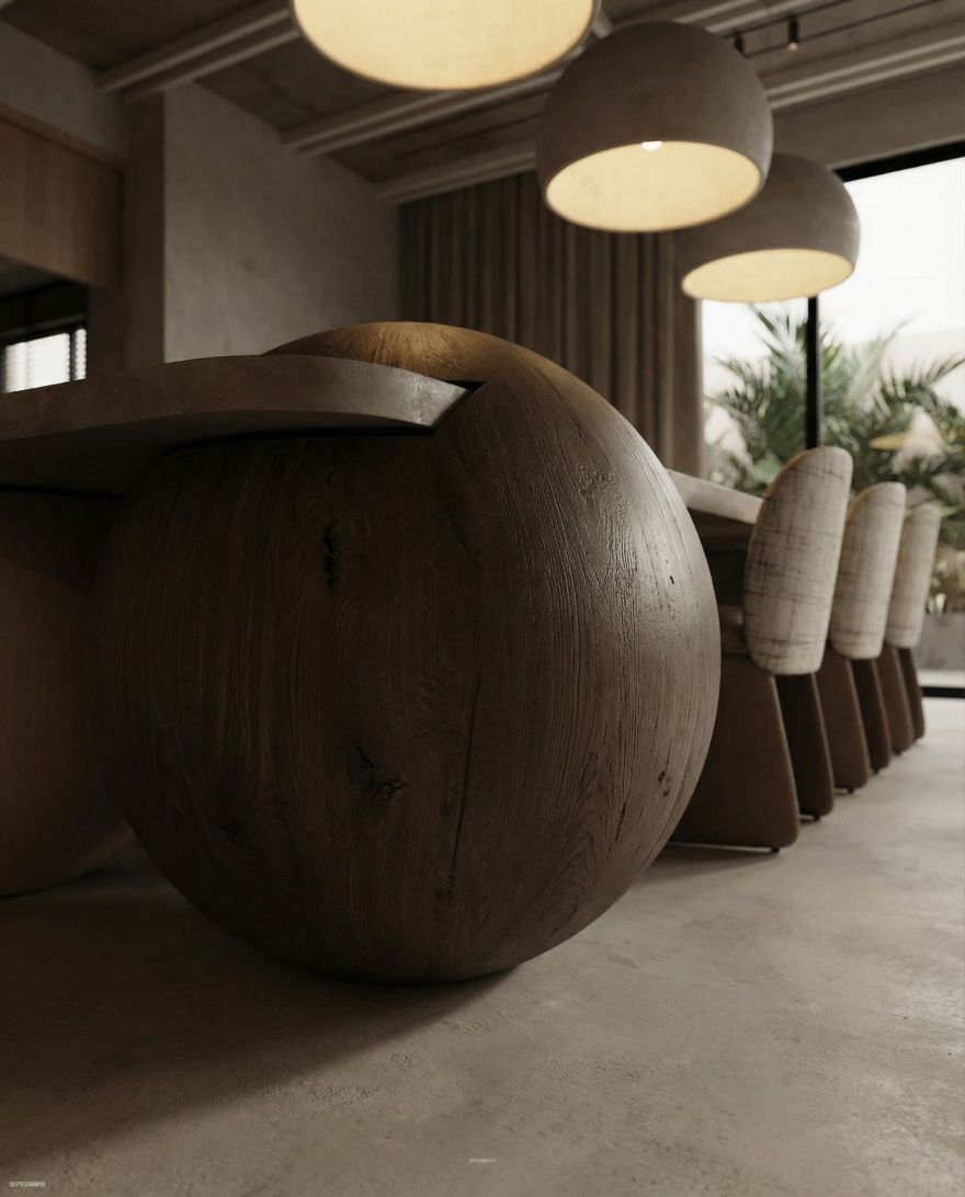 Modern Luxury Living & Dining Interior Design-8