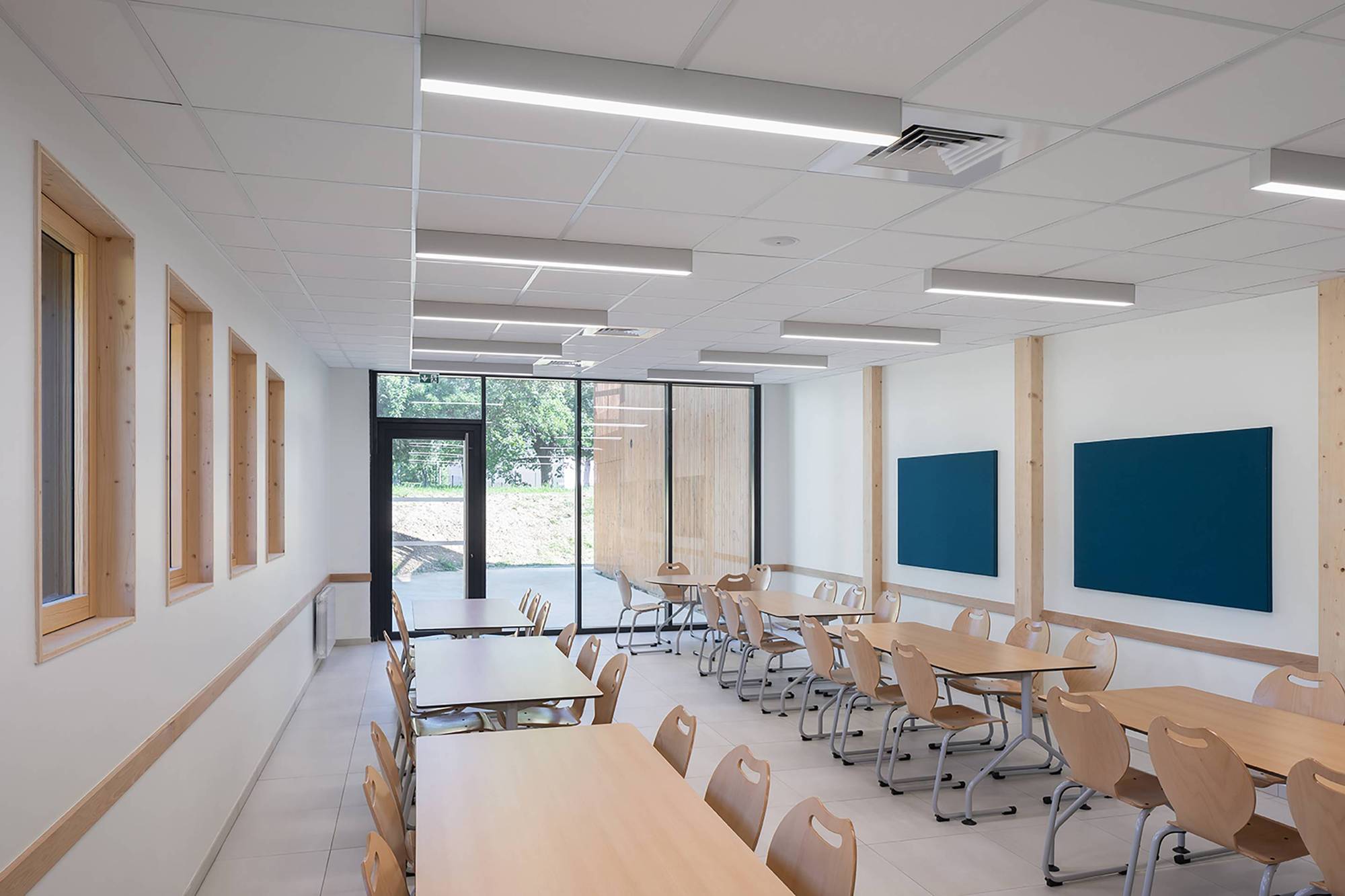 Rene Cassin 学校食堂丨法国丨Brulé Architectes Associés-30