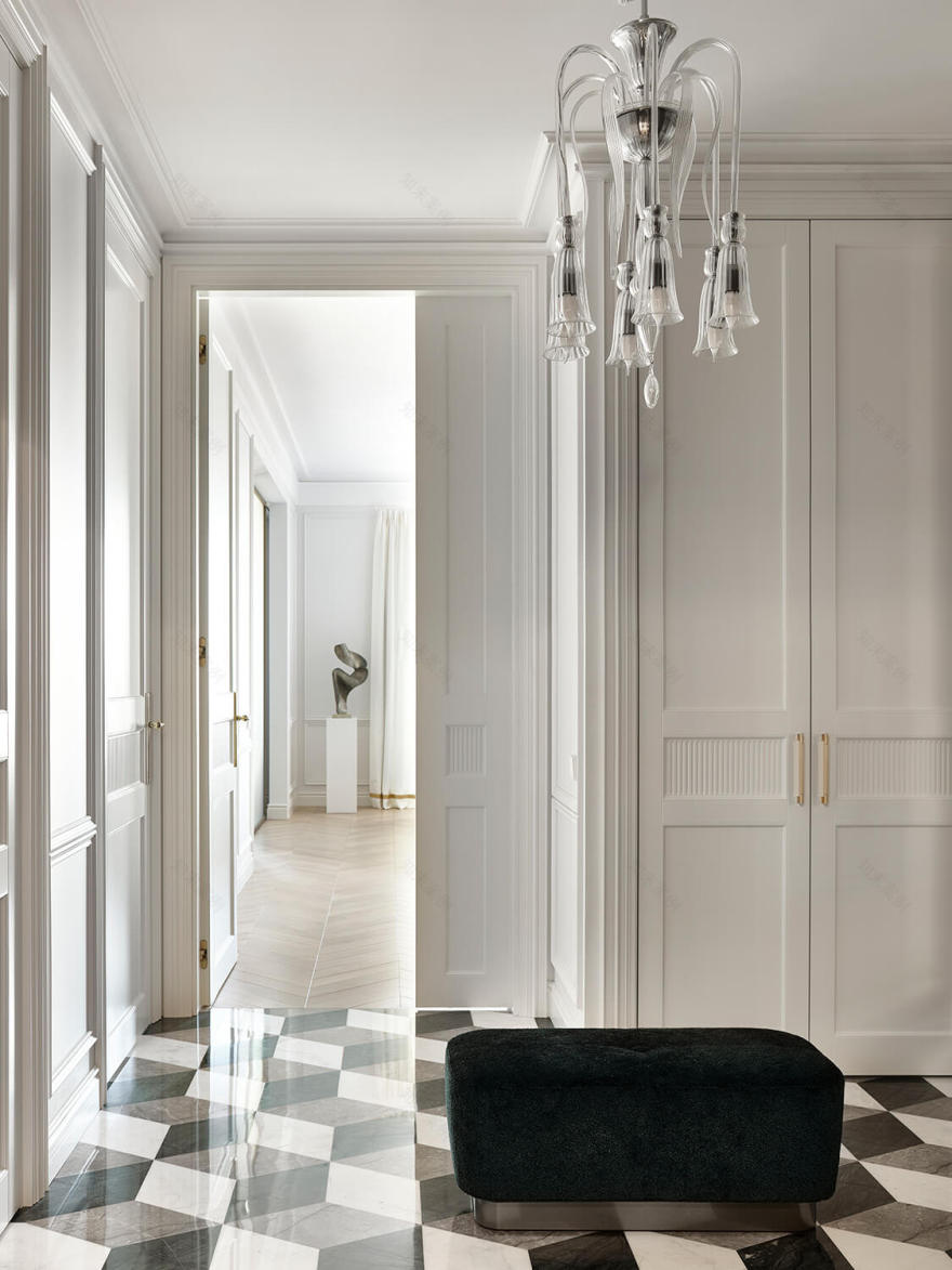 莫斯科明亮优雅的公寓丨俄罗斯莫斯科丨ELKA Interiors-33