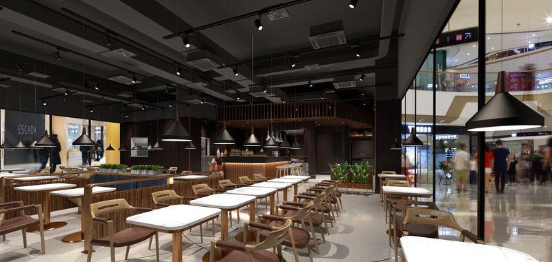 融合火木石的烧烤店设计-19