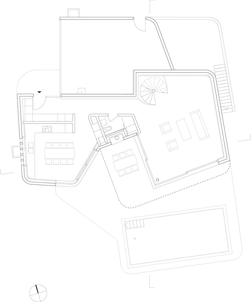 瑞士 Neuhofweg 住宅 | 混凝土与光影的雕塑艺术-14