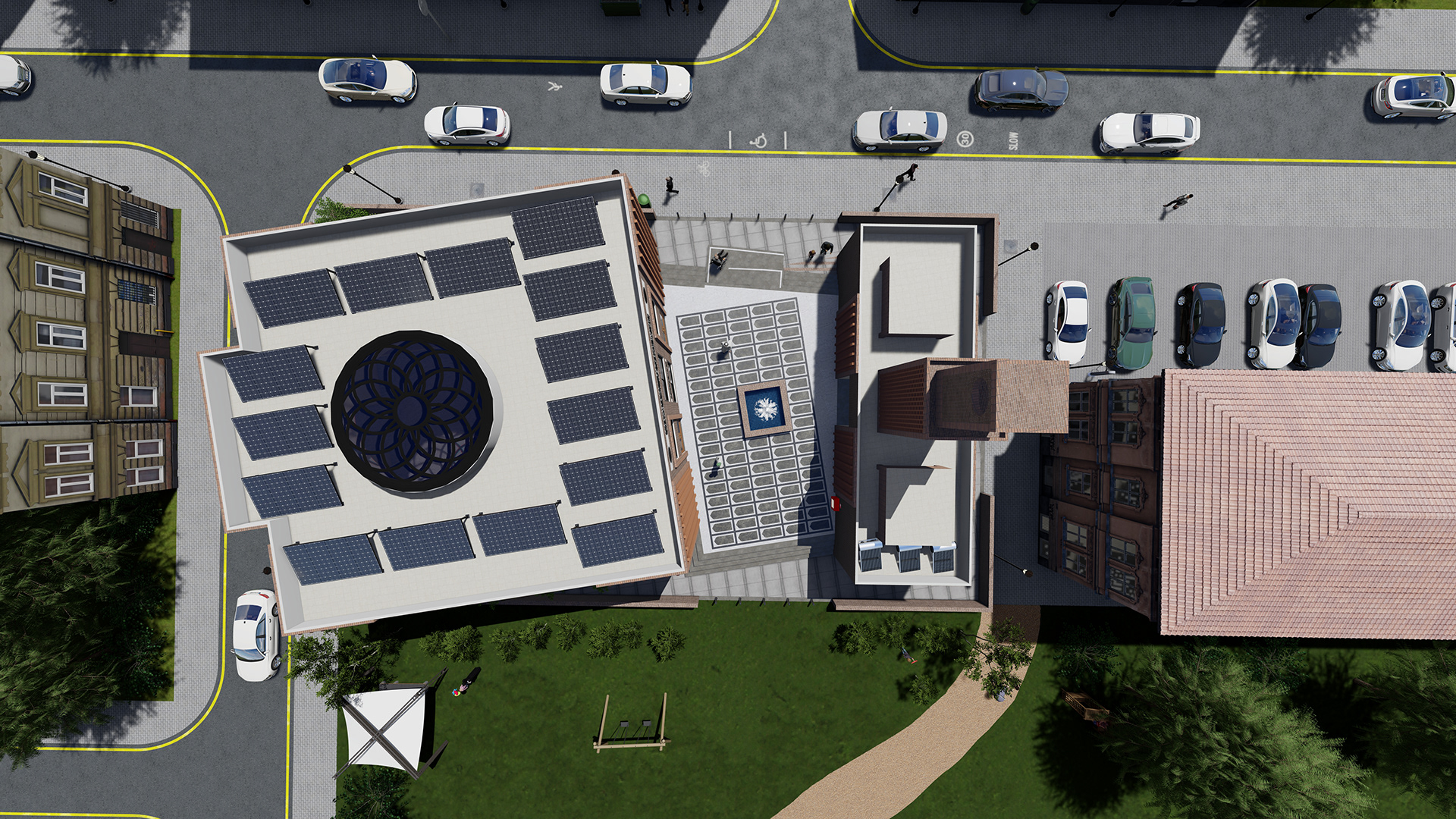 Mosque Design 2000 yards/ 4 Kanal-9