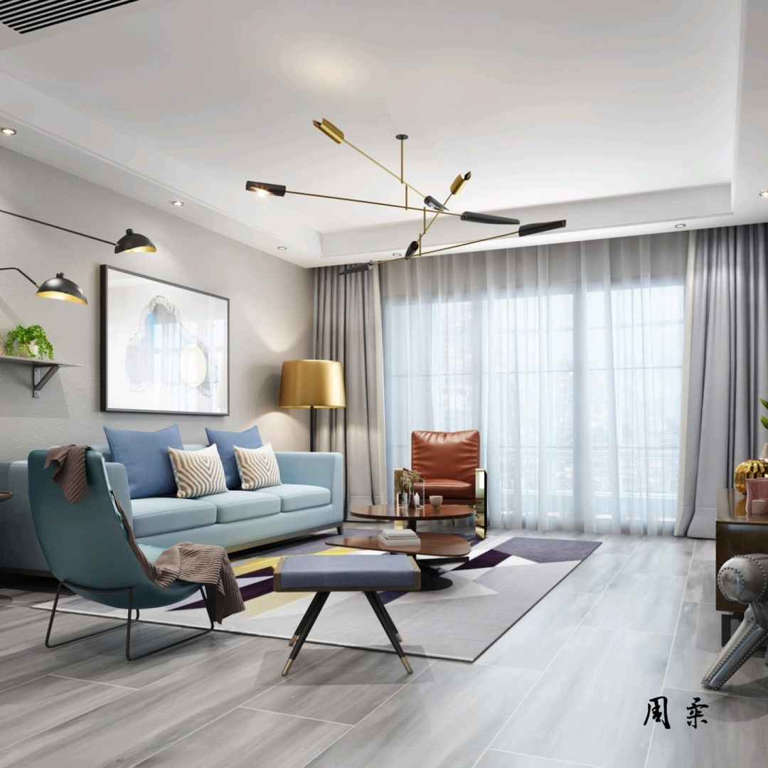 简约北欧风公寓设计-2