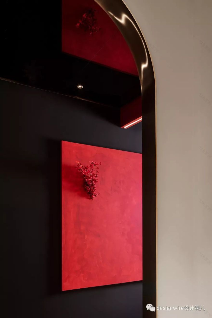 曾建龙打造花禾牛浦东店 | 红艳空间里的美学盛宴-32