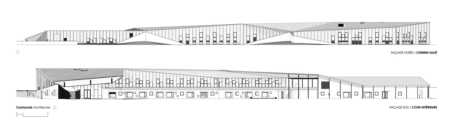法国北佩利克学校 · 融入环境的创意建筑-27