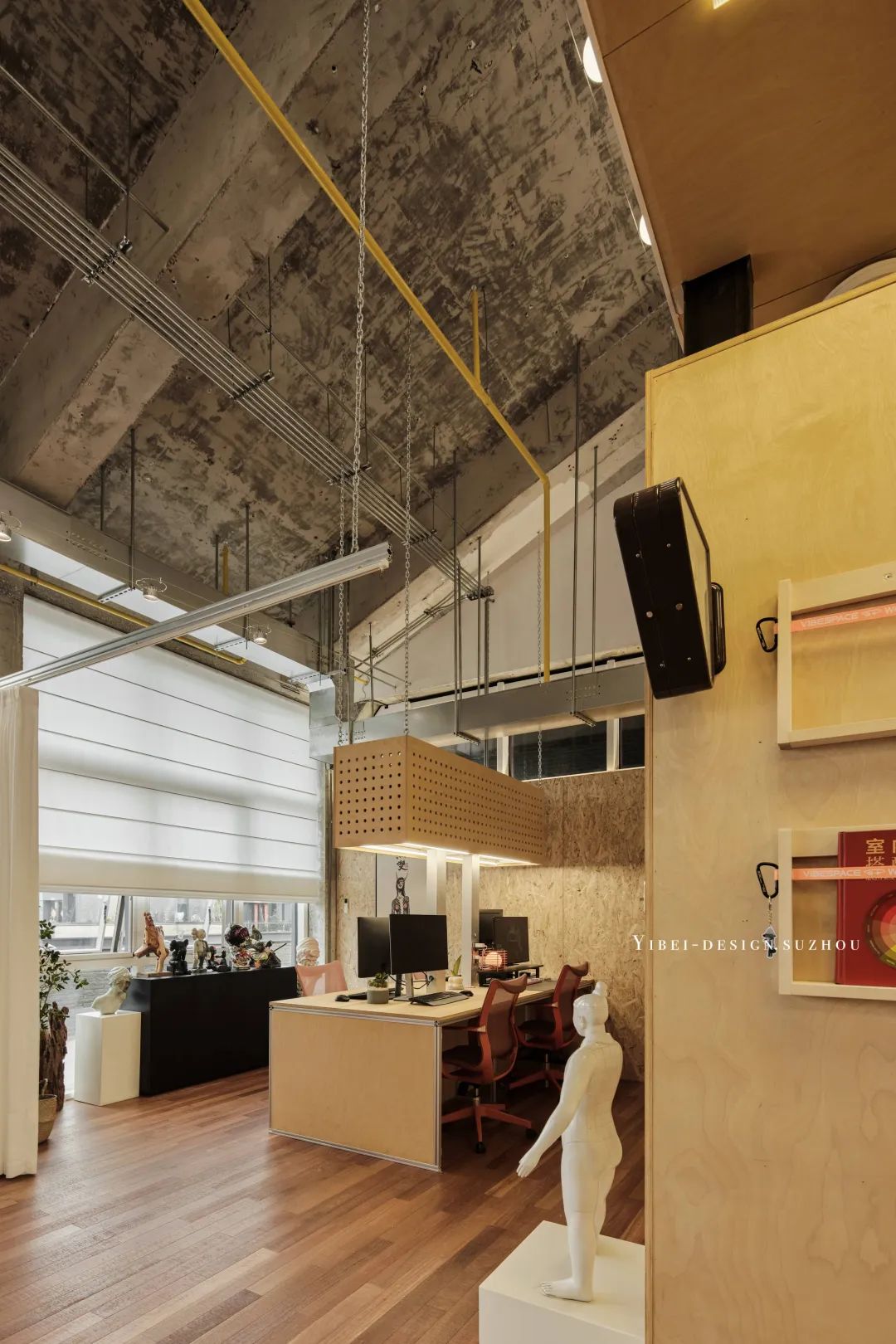 包豪斯下的办公室造梦丨YIBEI DESIGN SUZHOU-7