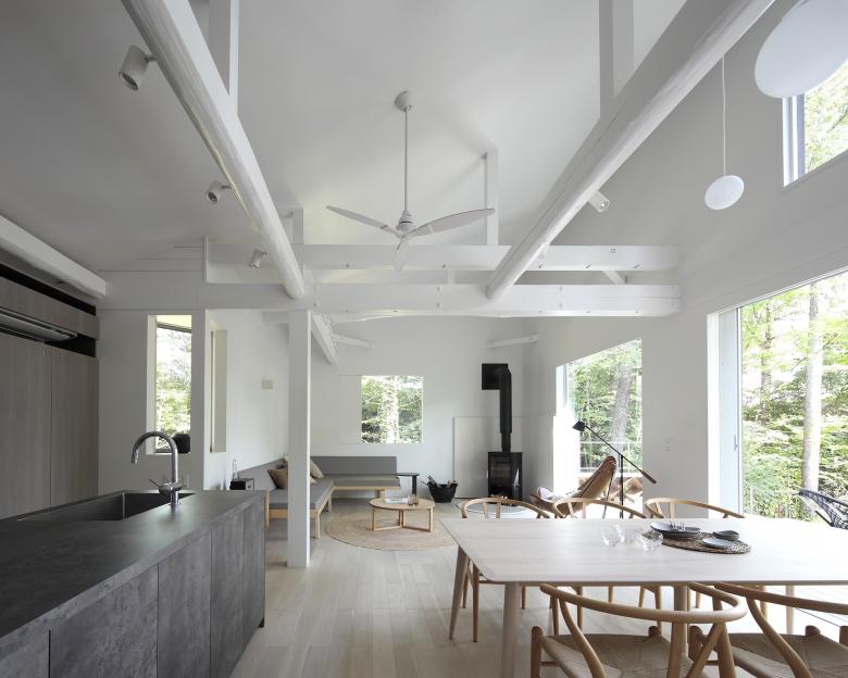 緑とつながる家丨日本长野丨西田司,ondesign partners-4