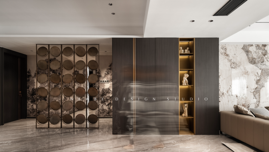 轻奢现代风超大平层设计丨陈丽娟,江怡君-31