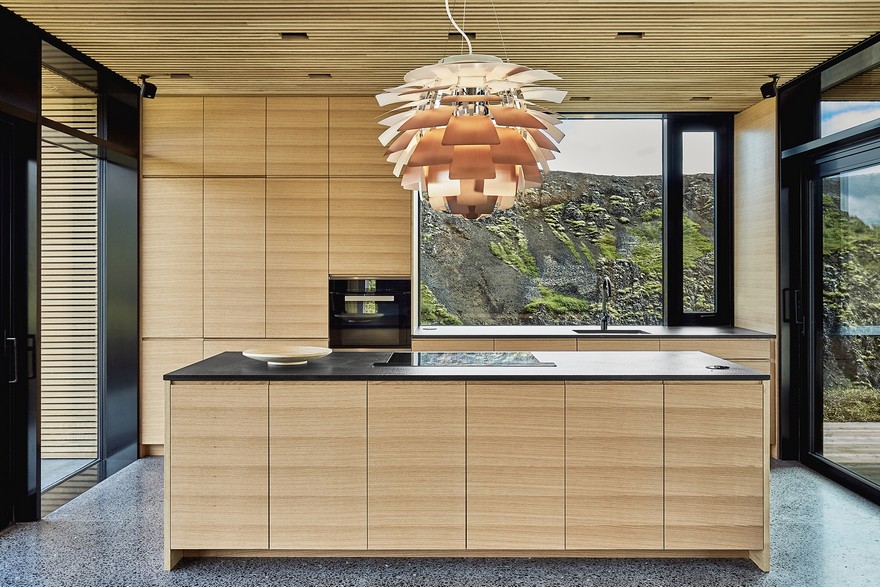 冰岛混凝土与木材夏日别墅，融入壮丽景色的设计-19