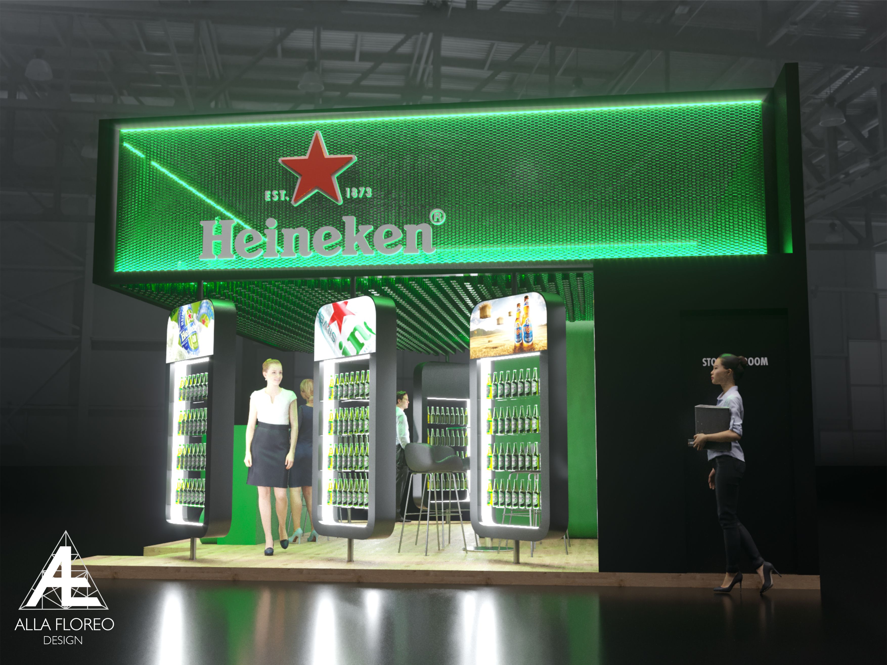 Heineken Stand TFWA Asia 2023-2