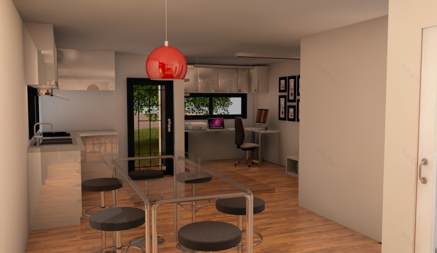 极简主义小木屋 | KONGLOMERATE 建筑事务所的“盒子 4”概念设计-14