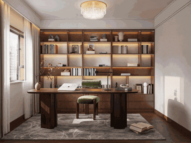 沉浸式探美家 · 在180㎡中古风里丨中国太原丨张杰-10