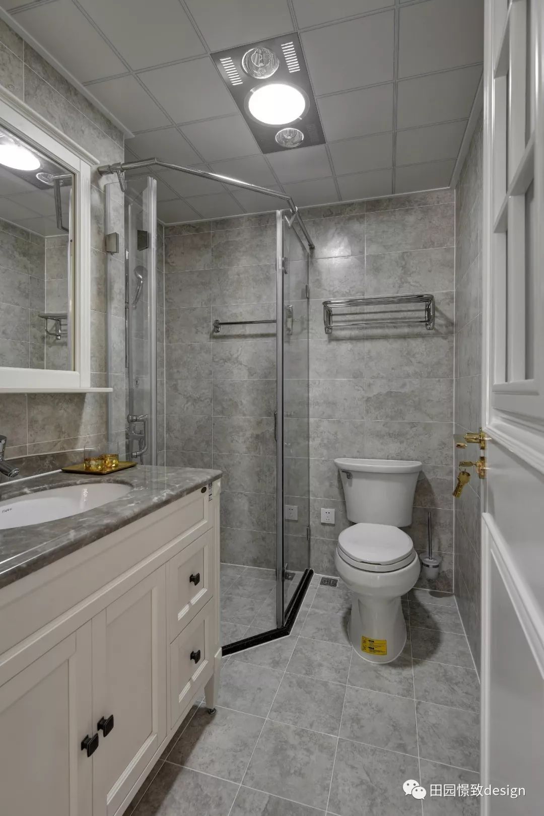 莫奈《鸢尾》的浪漫演绎——德阳香江华府 130 平米空间设计-52