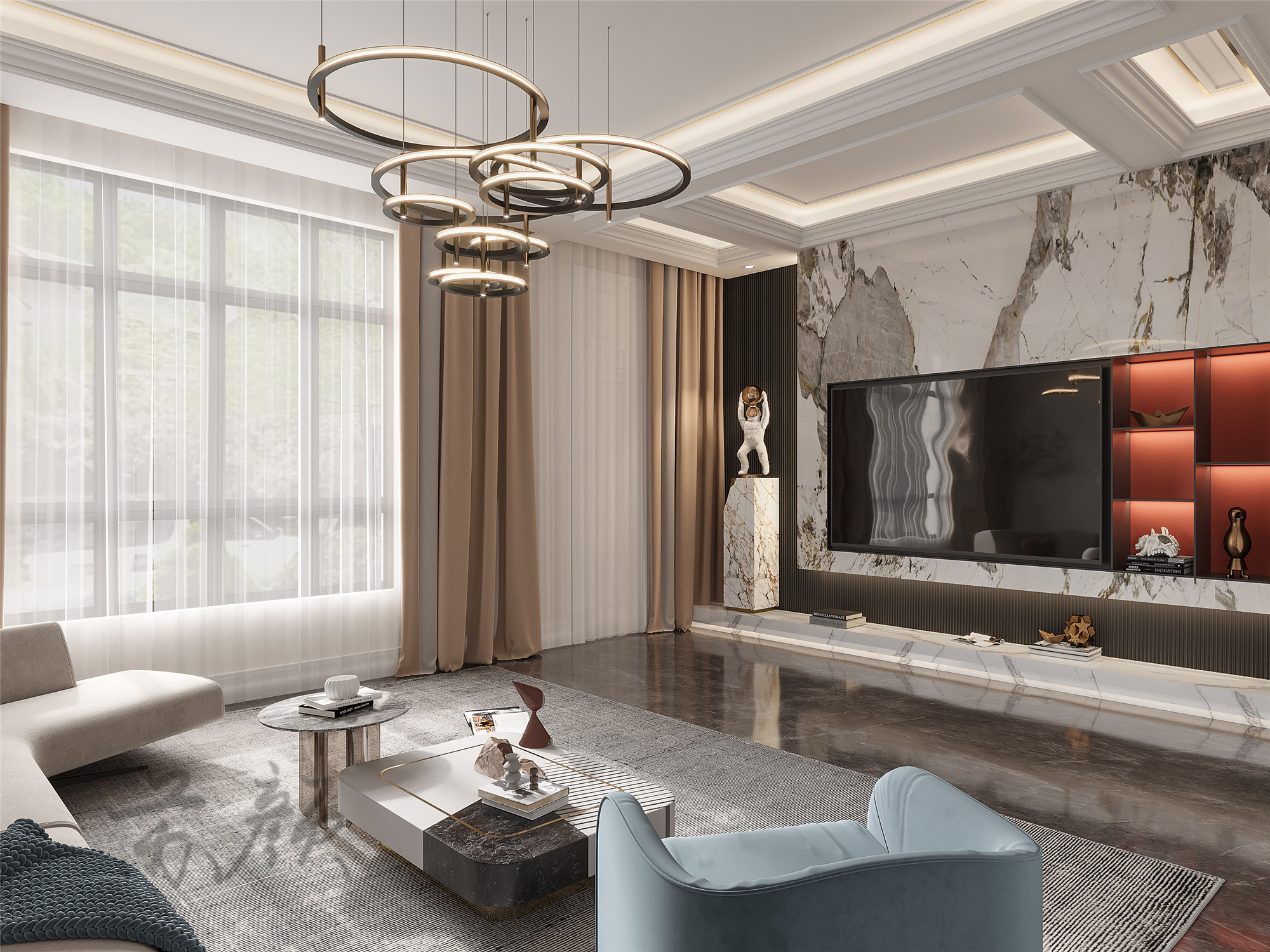 现代简约魅力多功能空间设计-4