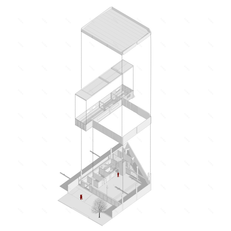 Crossfit Barracão 集装箱健身房设计-24