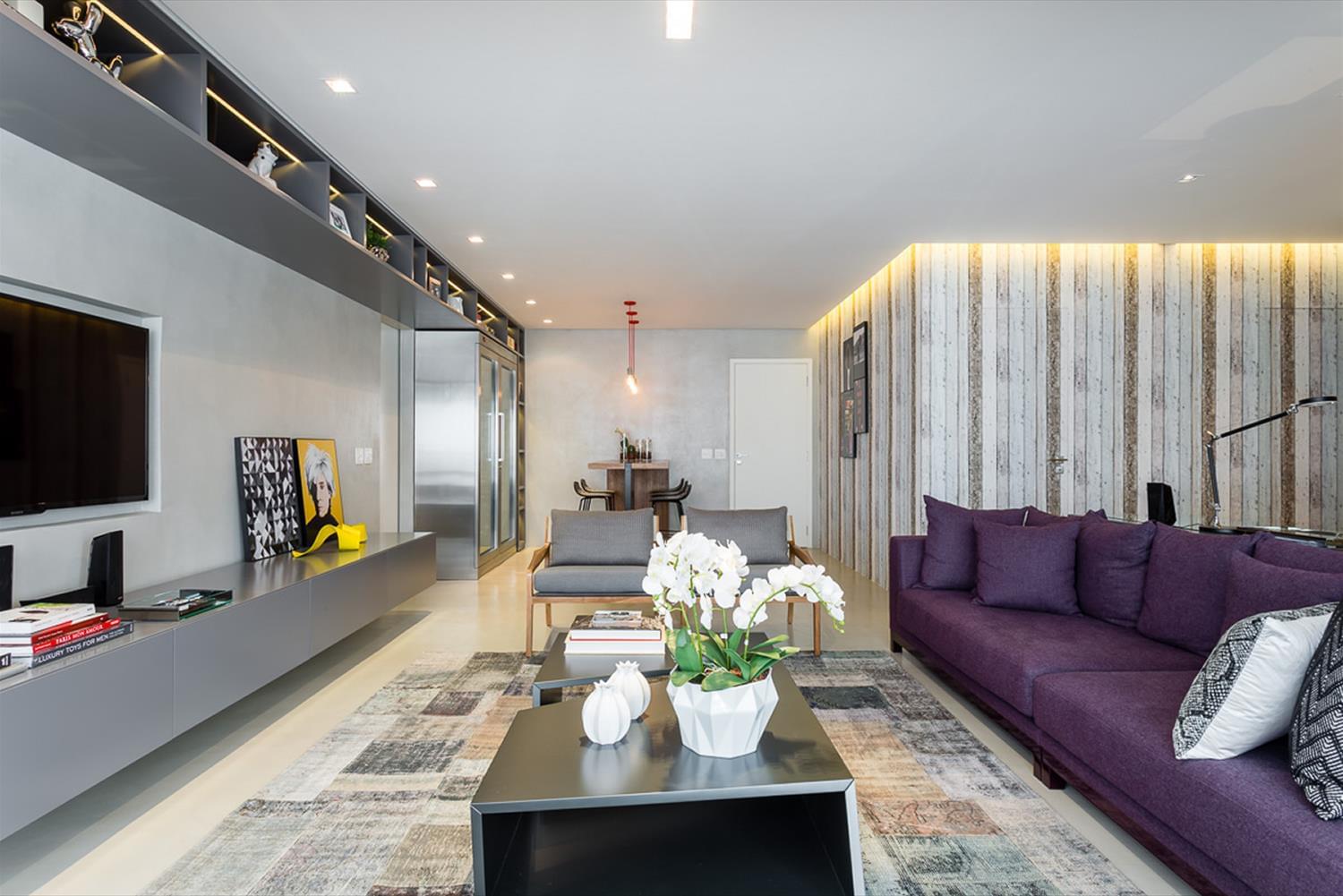 巴西 Apartamento GO · 现代简约风格的多功能公寓设计-1