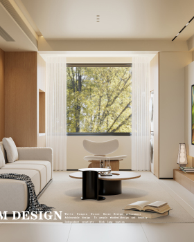 奶油原木风-白龙马效果图