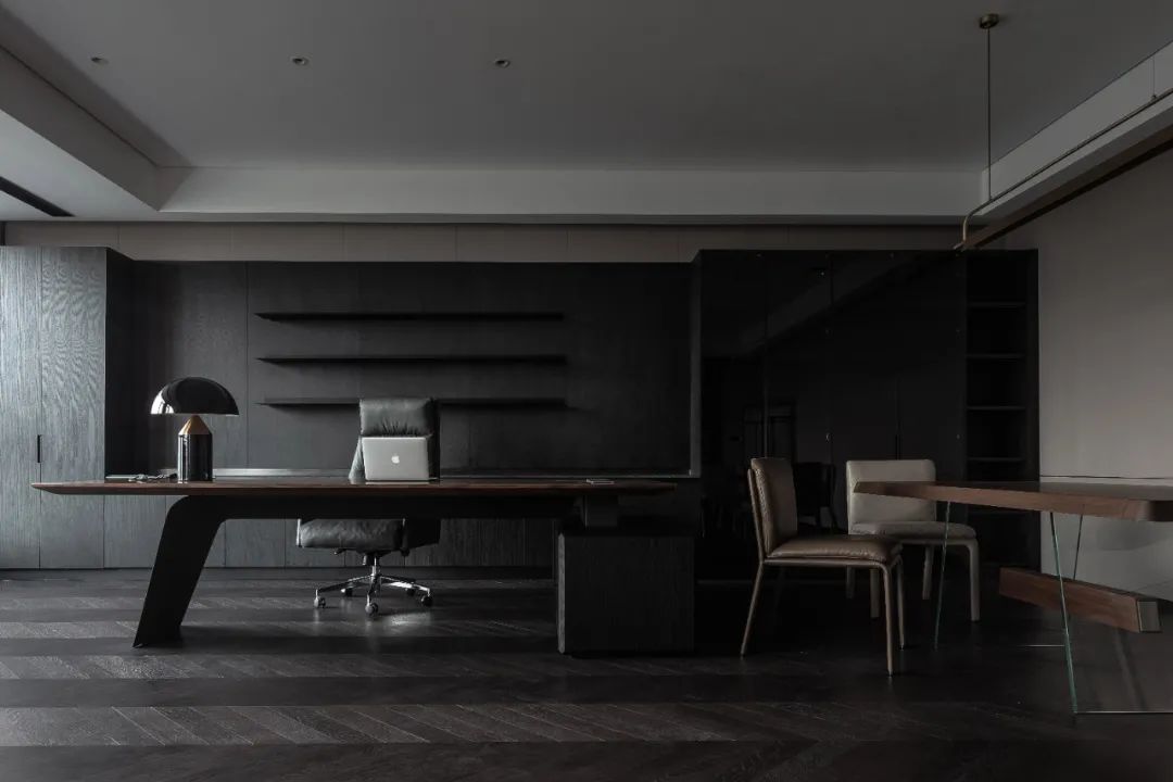 绍兴万里进出口办公空间 | 黑与白的隐喻世界-119