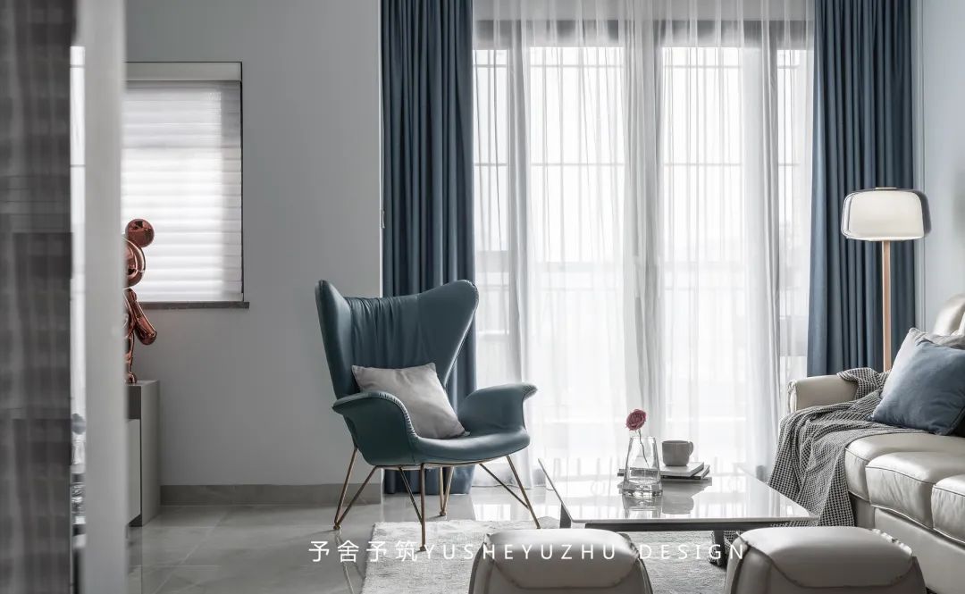 深圳渔民村美式简约之家丨中国深圳丨予舍予筑空间设计（深圳）事务所-25