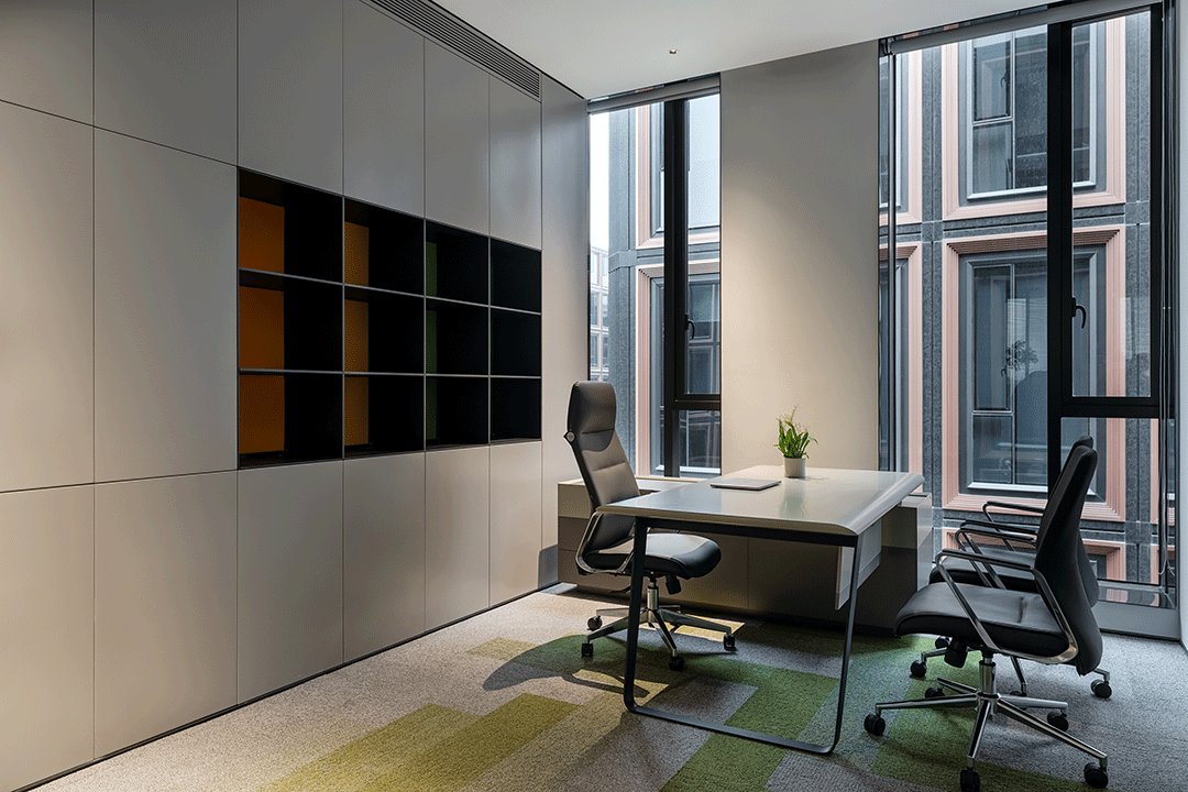 杭州潜阳科技营销中心云起办公楼室内设计丨中国杭州丨杭州震霆空间设计有限公司-36