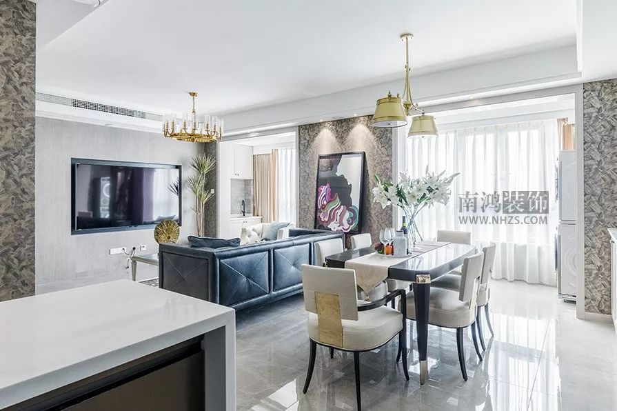 杭州公馆 133㎡混搭风，优雅知性女业主的理想家-7