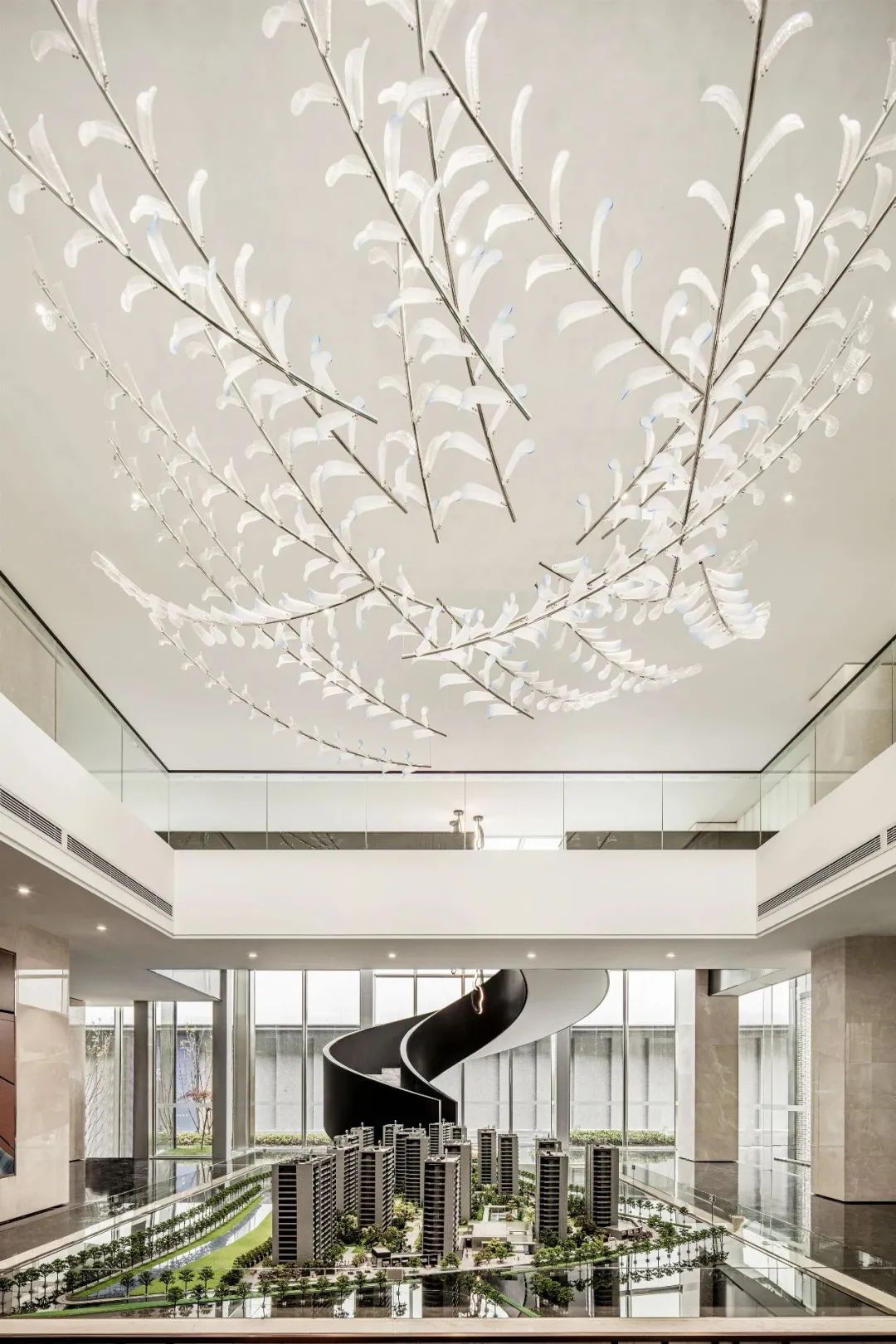 杭州中旅归锦府售楼处 | 透明、艺术与沉浸式的空间体验-40