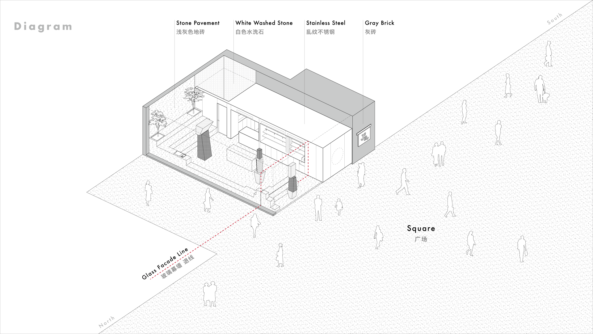 JM Cafe 白塔寺店丨中国北京丨B.L.U.E.建筑设计事务所-45